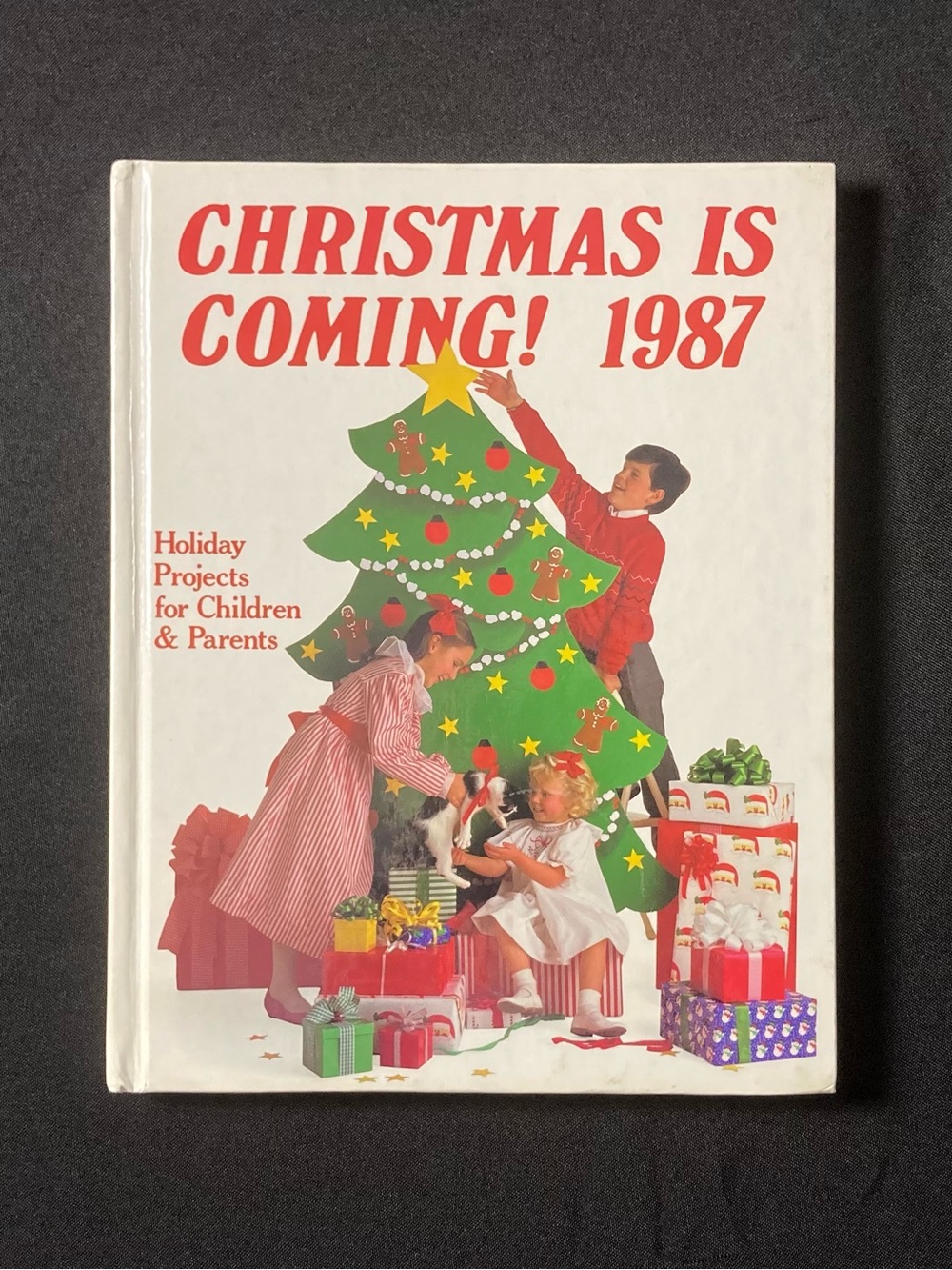 Christmas Is Coming! 1987 by Linda M. Stewart Hardcover Arts & Crafts Book